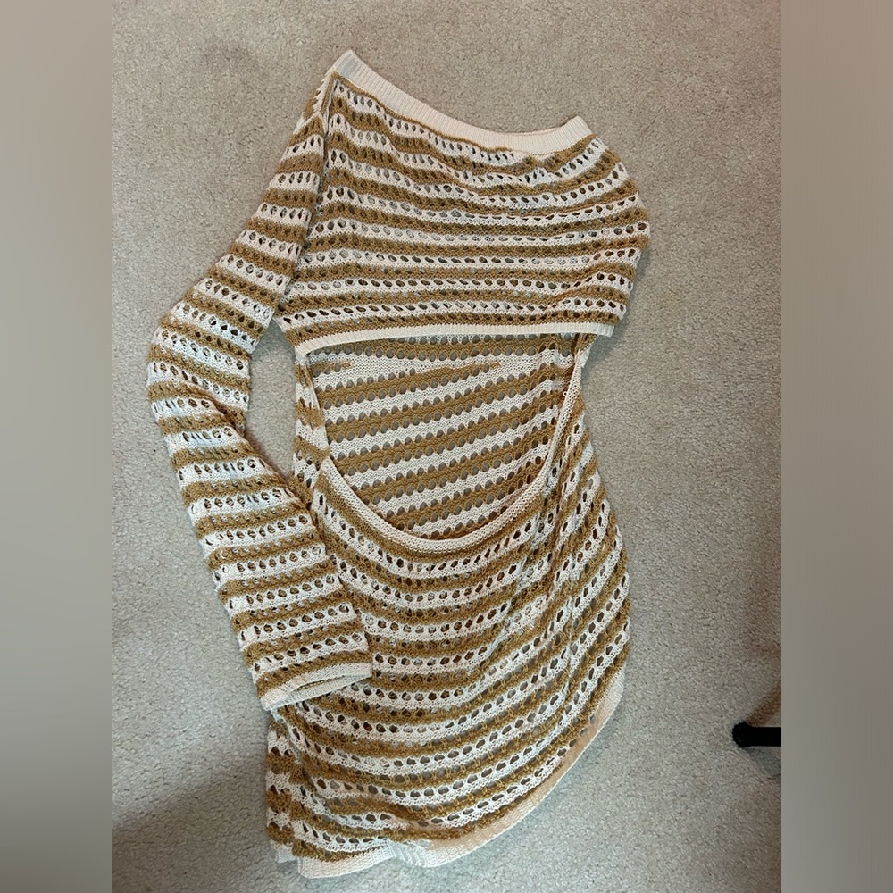 Mesh coverup SO CUTE!! Never worn